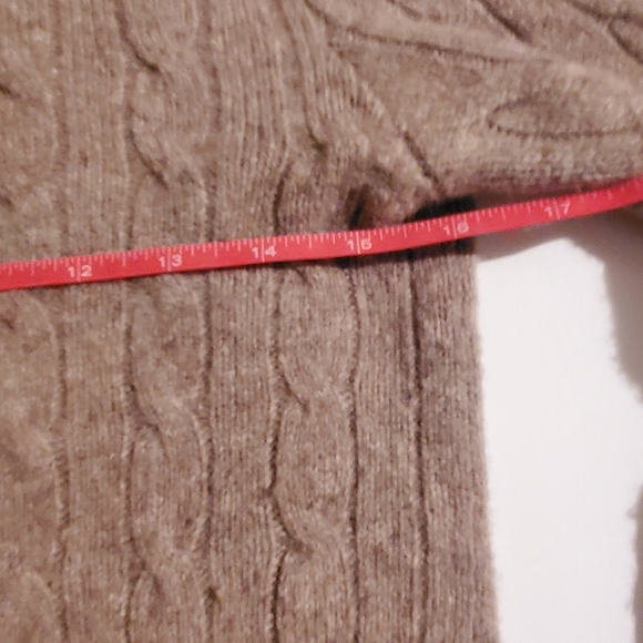 Ralph Lauren Blue Label 80's Vintage Wool/ Angora Patch Sweater sz M - Picture 5 of 9